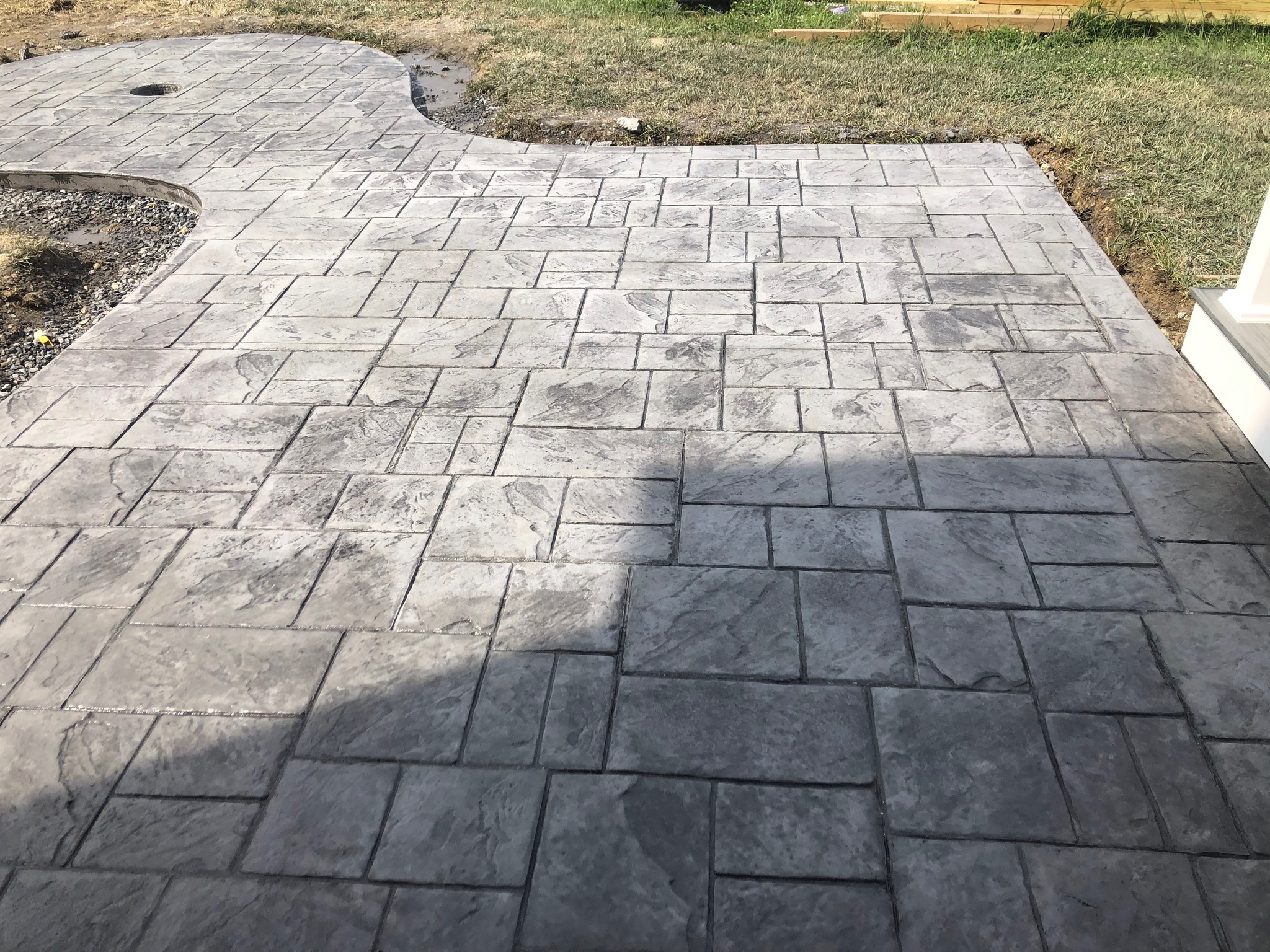 Patio Stamped Concrete MD8