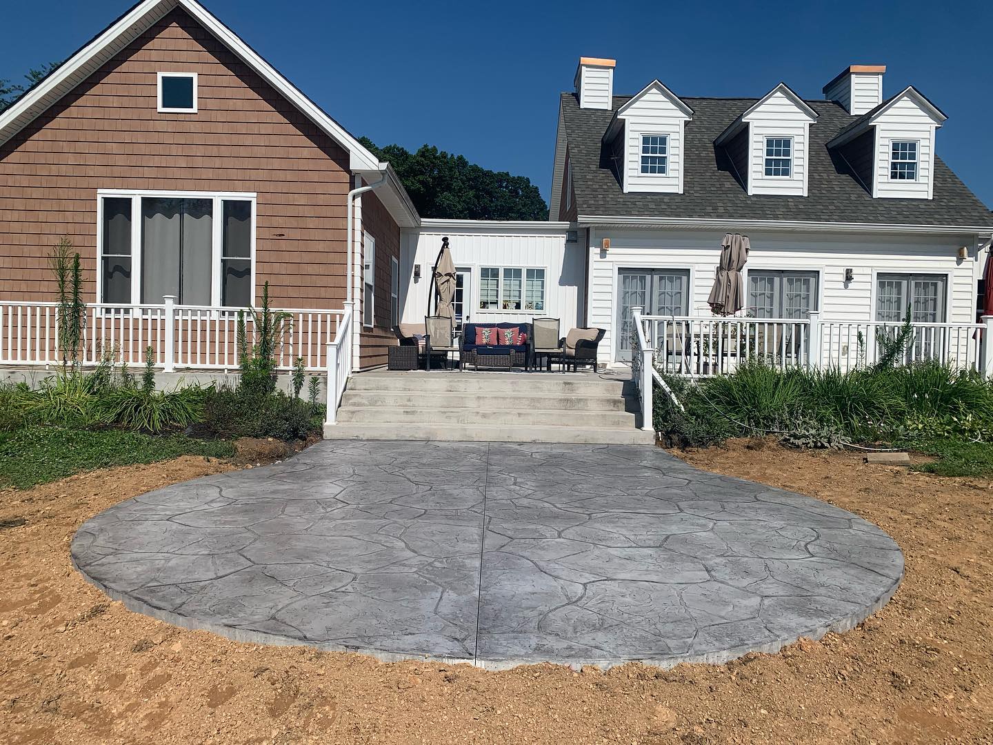 Patio Stamped Concrete Maryland