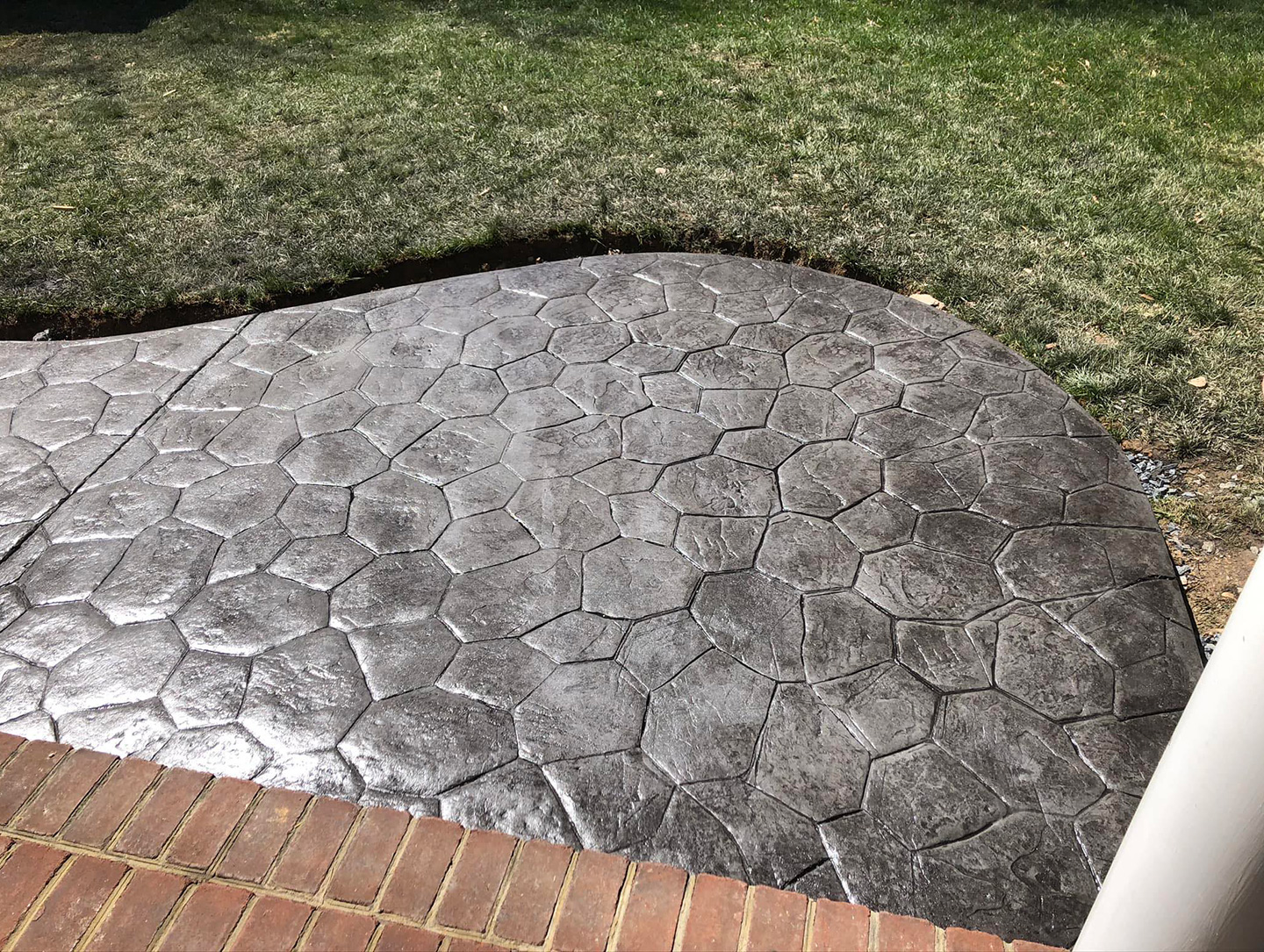 Stamped Concrete Walkway Maryland